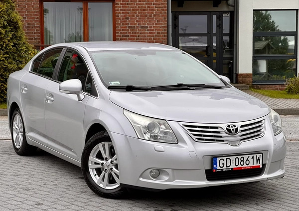 Toyota Avensis cena 26999 przebieg: 214299, rok produkcji 2009 z Darłowo małe 277